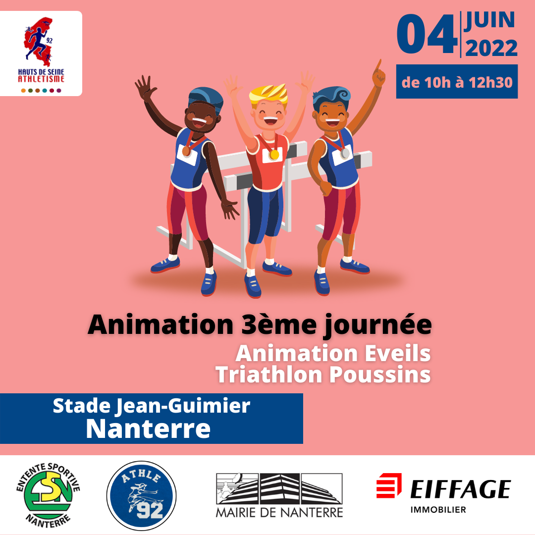 4 juin 2022 : Animation EA/PO CDA 92, Stade Jean Guimier